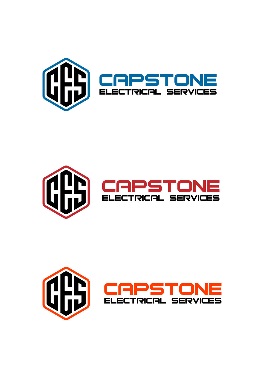 Logo Design by DesignVerse777 for Capstone Electrical Services | Design #34159746