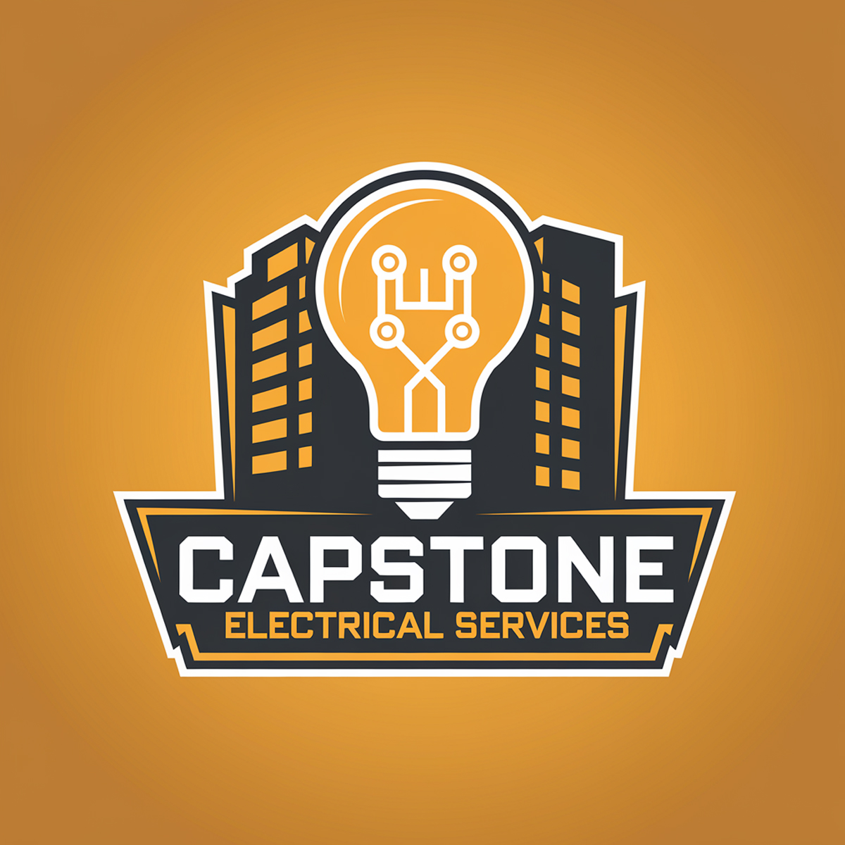 Diseño de Logo por mekail para Capstone Electrical Services | Diseño #34106138