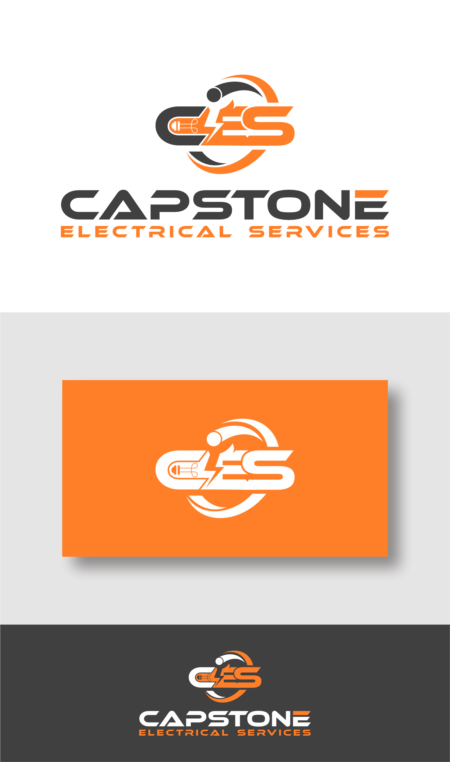 Diseño de Logo por semarco para Capstone Electrical Services | Diseño #34108136