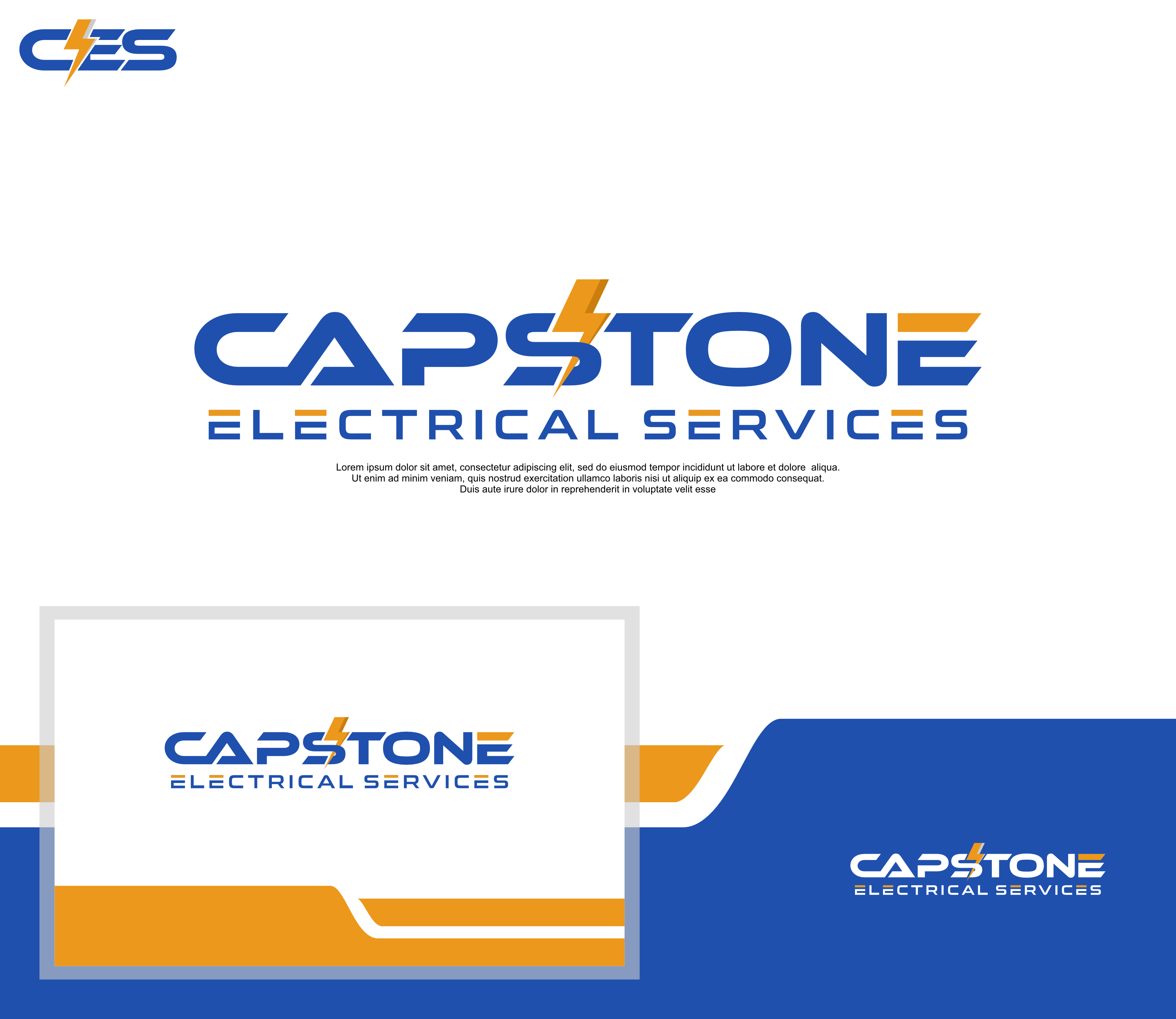 Logo Design by agewage for Capstone Electrical Services | Design #34108762