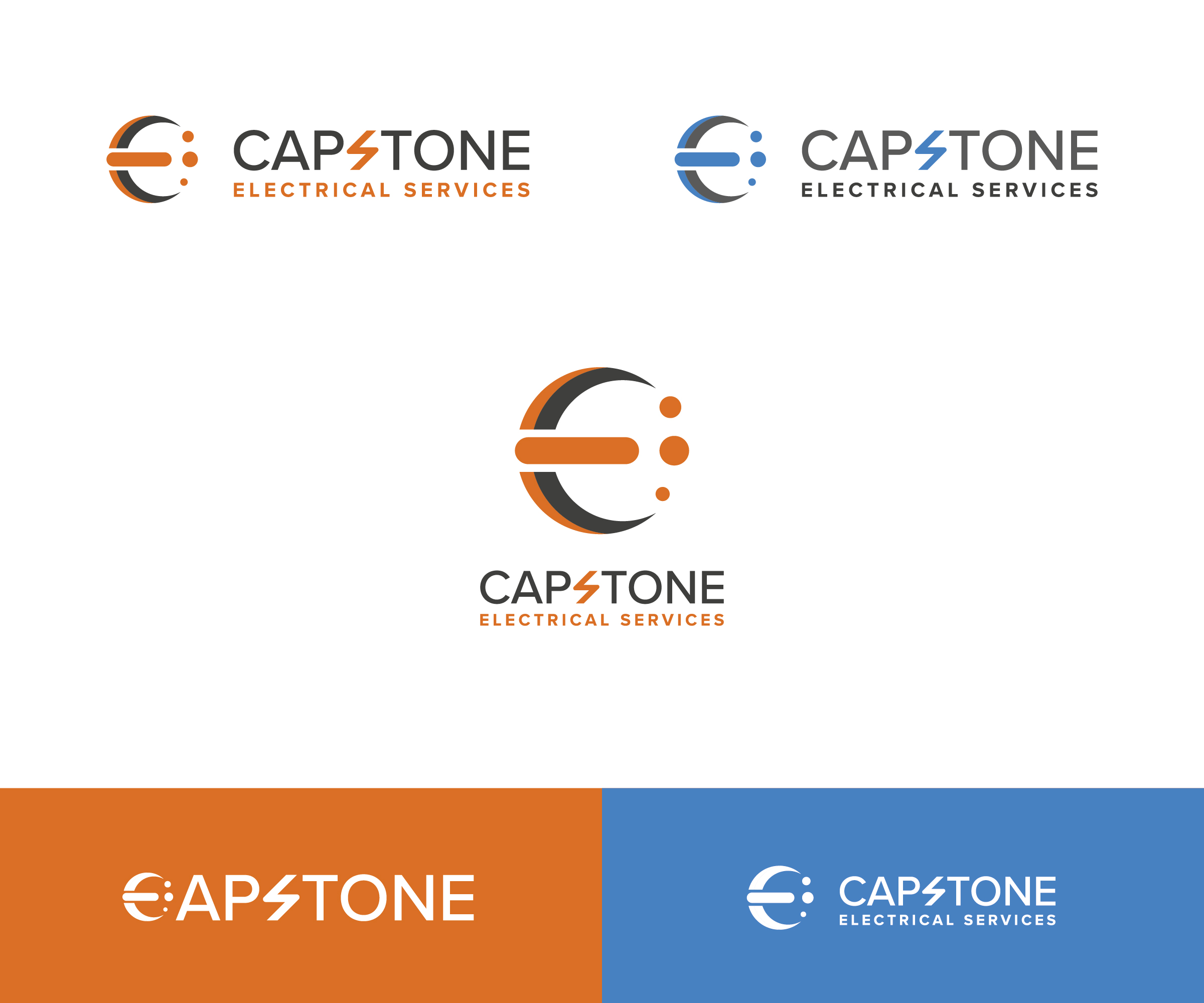 Diseño de Logo por DesignShaper para Capstone Electrical Services | Diseño #34115653