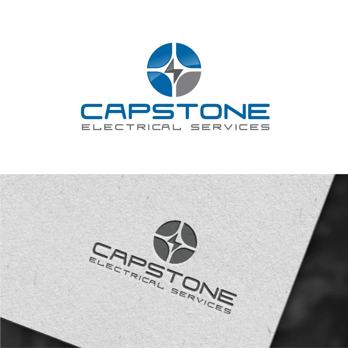 Diseño de Logo por fly  design para Capstone Electrical Services | Diseño #34107158