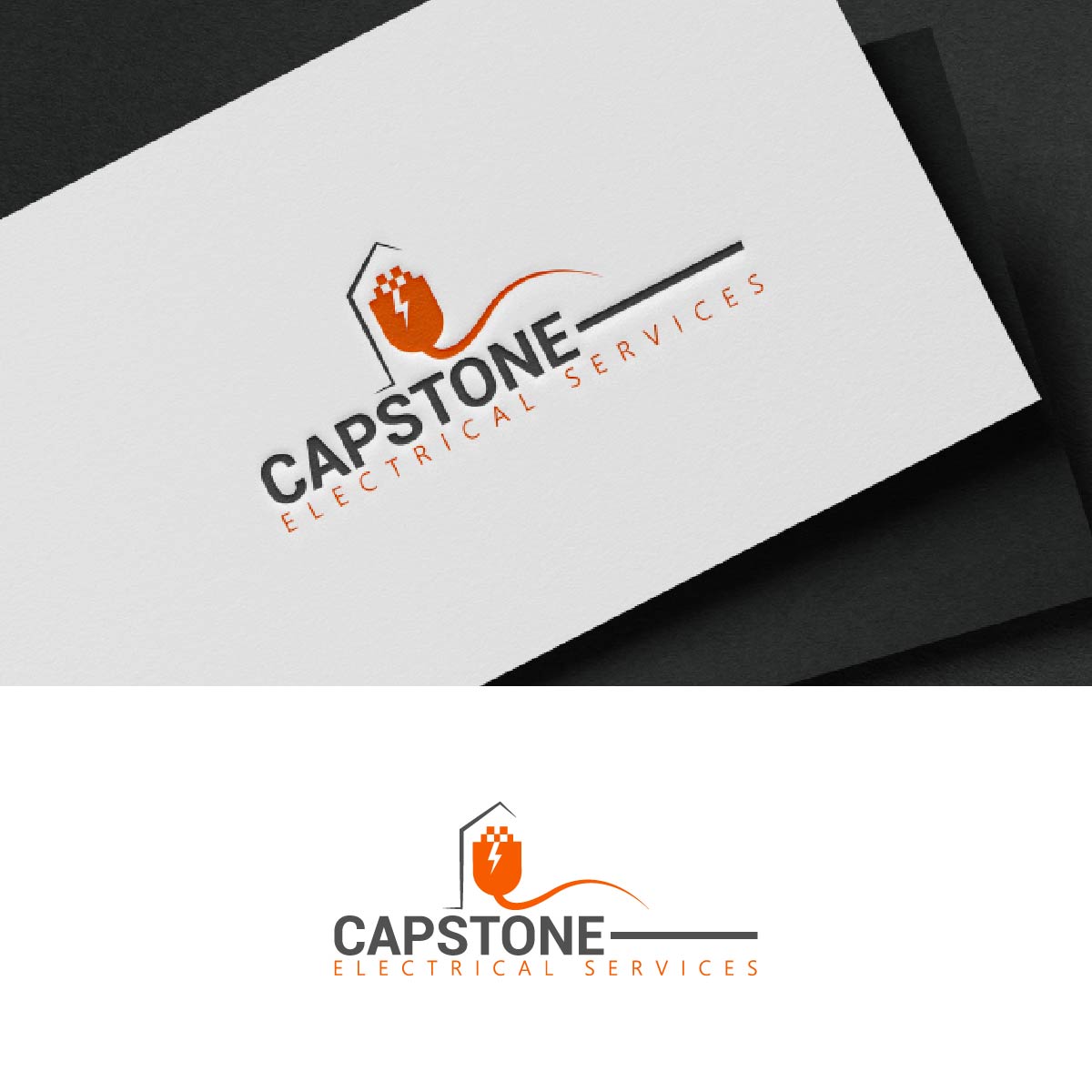 Diseño de Logo por fly  design para Capstone Electrical Services | Diseño #34107160