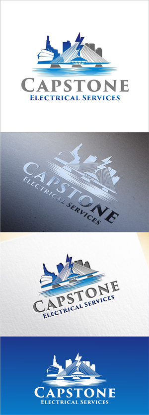 Design de Logo par Soul Light pour Capstone Electrical Services | Design : #34107900