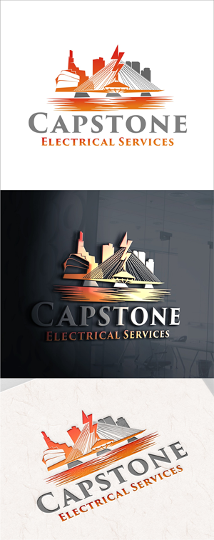 Design de Logo par Soul Light pour Capstone Electrical Services | Design : #34107901