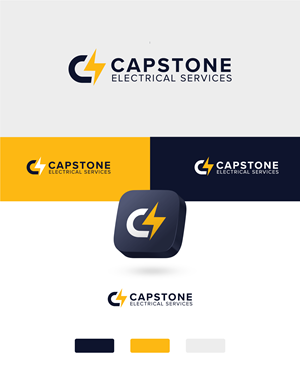 Design de Logo par Skozer pour Capstone Electrical Services | Design : #34116530