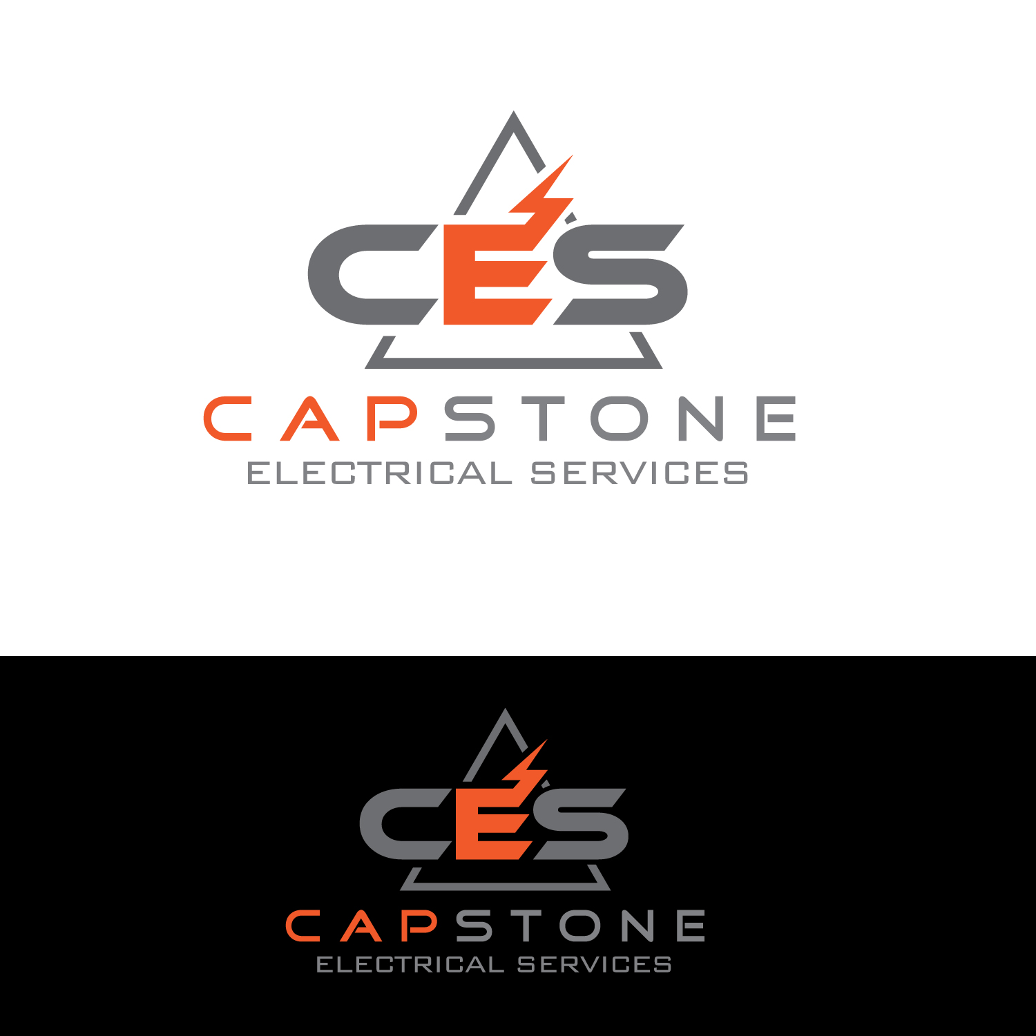 Logo Design by GODDREAMCREATION for Capstone Electrical Services | Design #34108220
