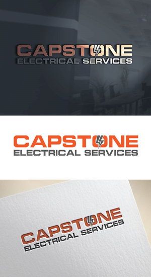 Logo Design by AB design ..... for Capstone Electrical Services | Design: #34102839