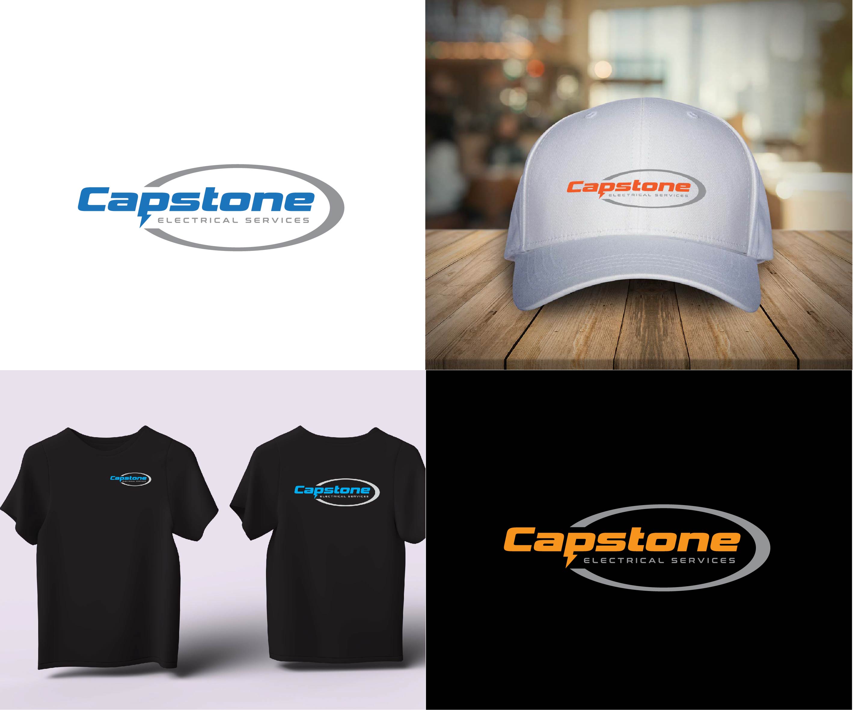 Diseño de Logo por genzo para Capstone Electrical Services | Diseño #34103719