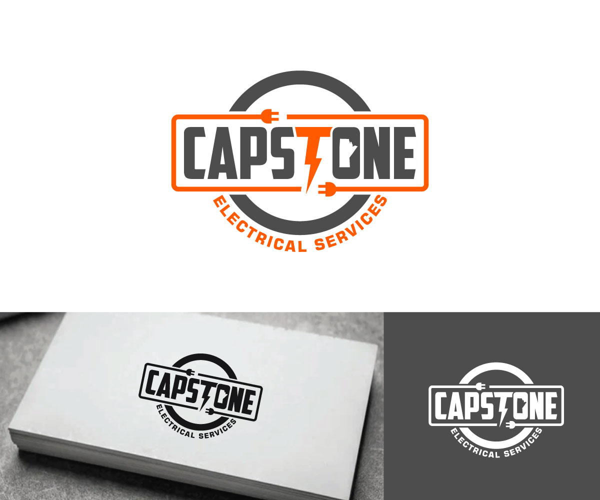 Logo Design by Ansh Design for Capstone Electrical Services | Design #34108505