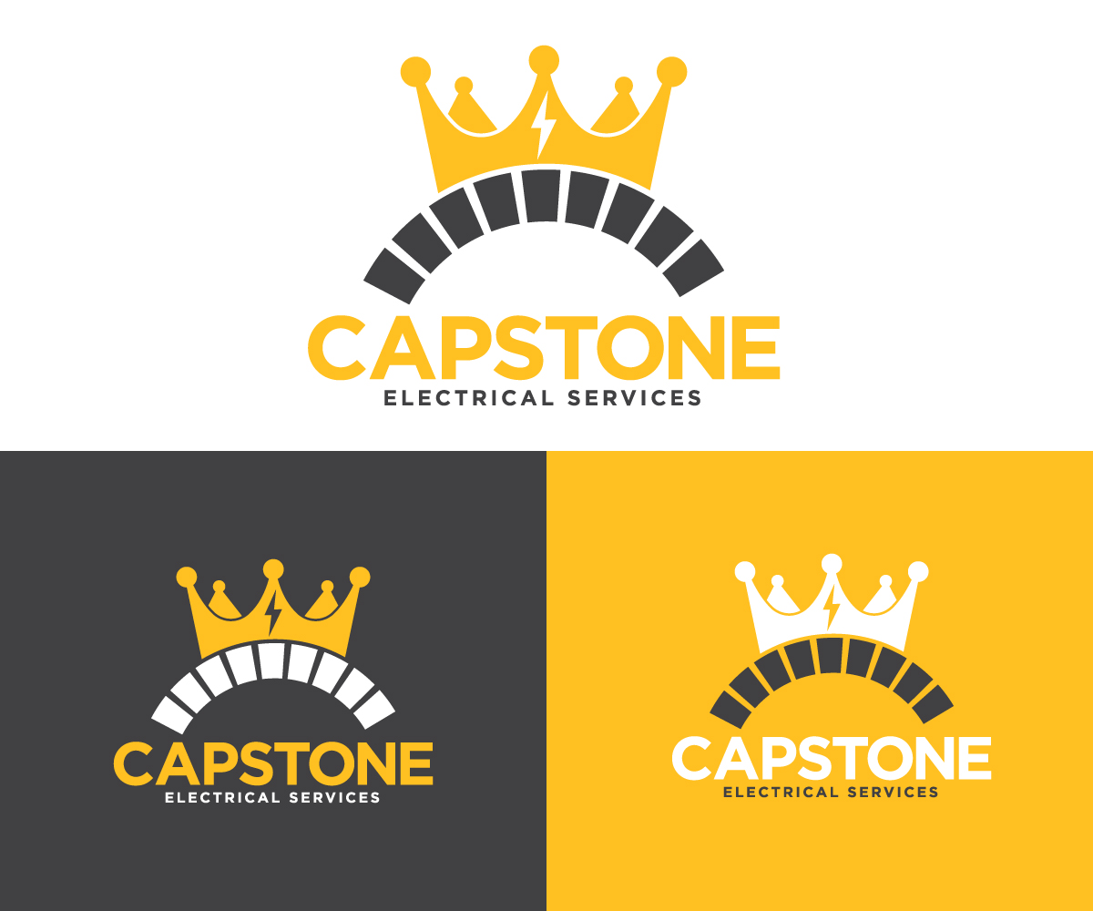 Logo-Design von Ansh Design für Capstone Electrical Services | Design #34108569
