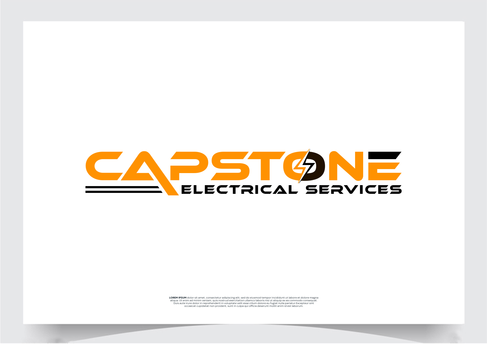 Diseño de Logo por Soonia para Capstone Electrical Services | Diseño #34118207