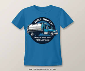 T-shirt Design by NancyTan for Bell Septic | Design: #34107154