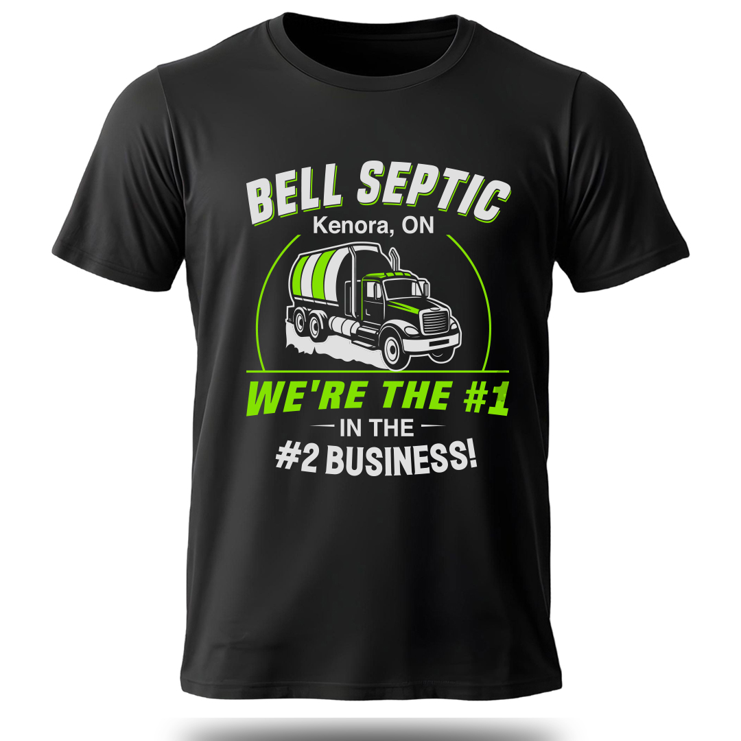 T-shirt Design by Afsana Made for Bell Septic | Design #34103320