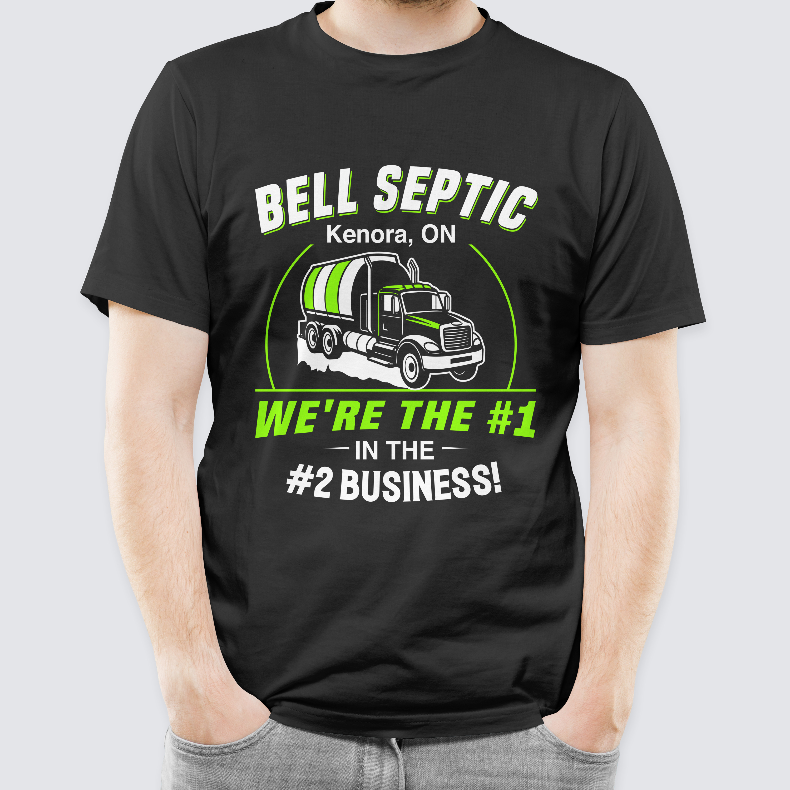 T-shirt Design by Ratul Designs for Bell Septic | Design #34103323