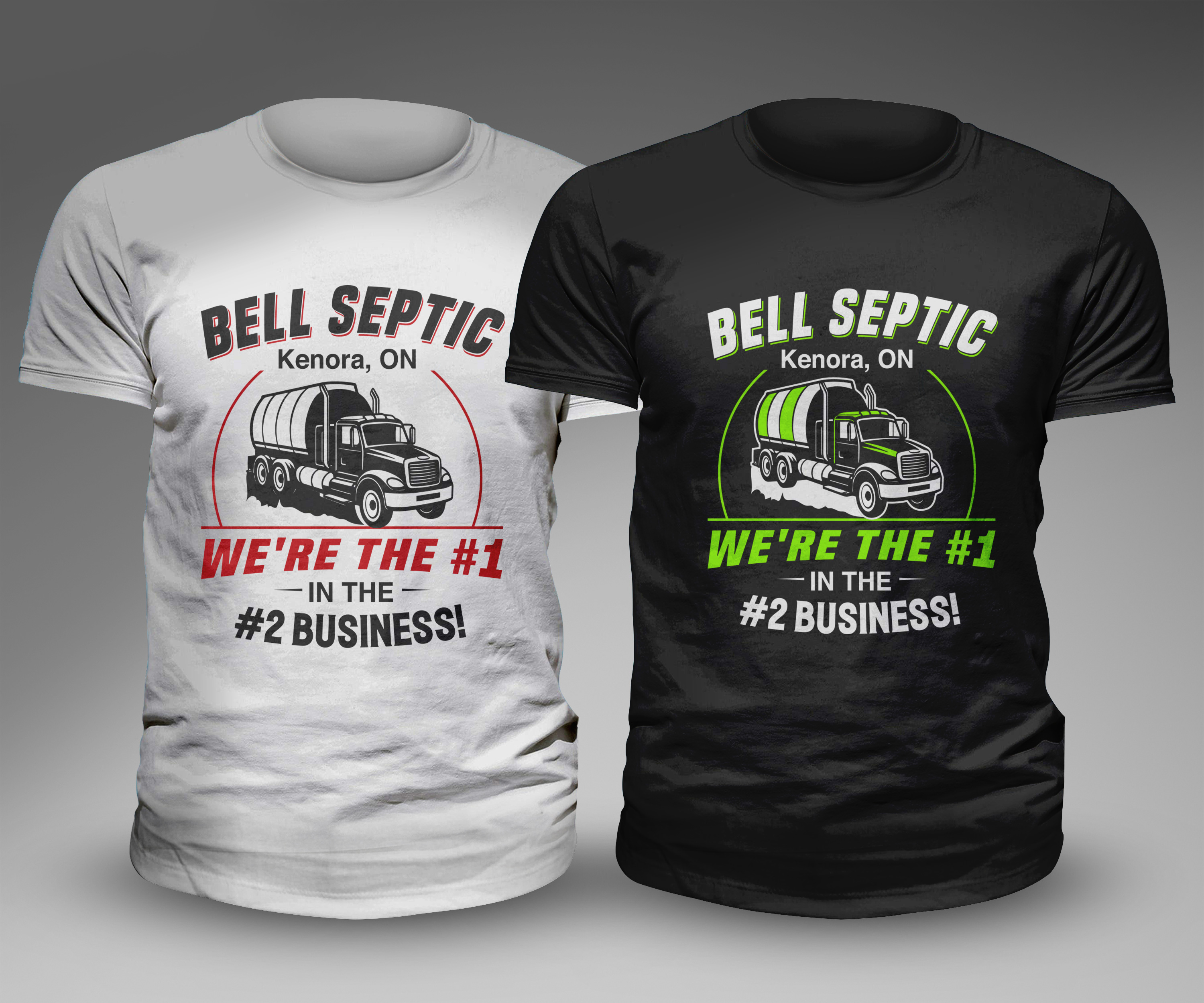 T-shirt Design by Ratul Designs for Bell Septic | Design #34103339