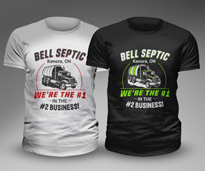 T-shirt Design by Karim Craft for Bell Septic | Design: #34103339