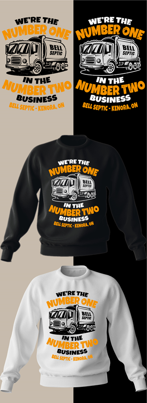 Diseño de Camiseta por mounir.co para Bell Septic | Diseño #34110380
