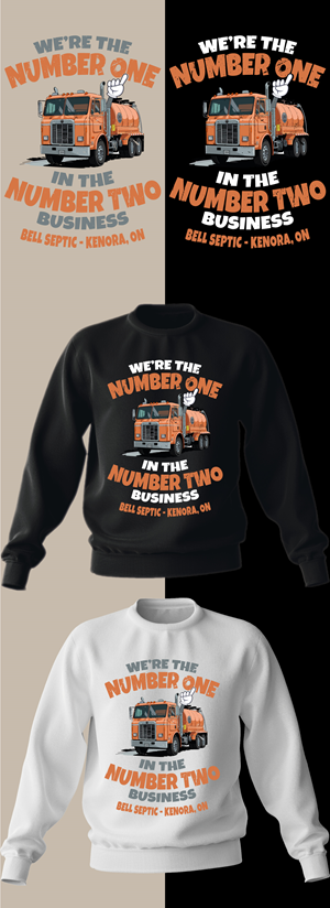 T-shirt Design by mounir.co for Bell Septic | Design: #34117781