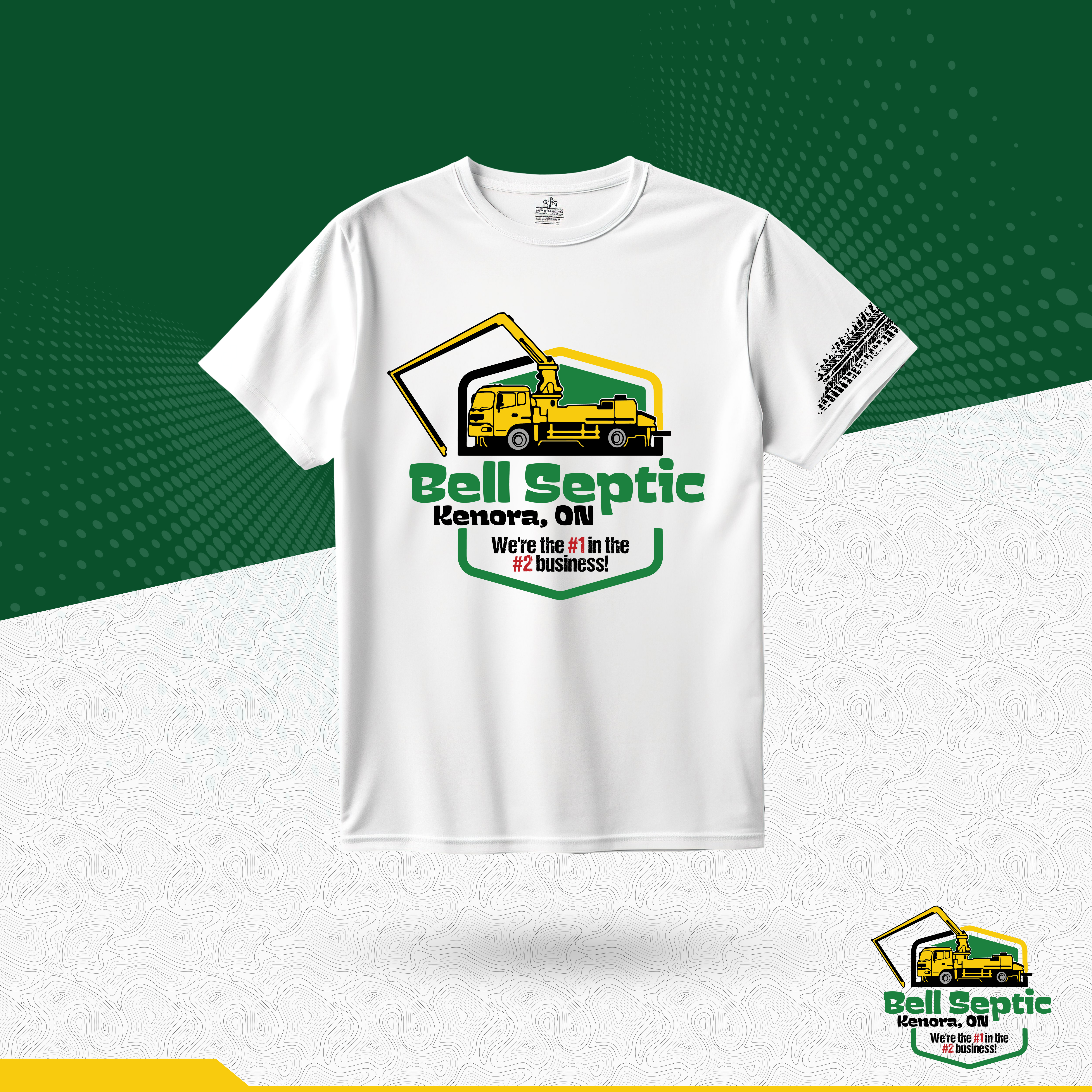 T-shirt Design by BWS01 for Bell Septic | Design #34133005
