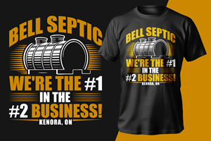 Diseño de Camiseta por Ismail Hossain para Bell Septic | Diseño #34107146