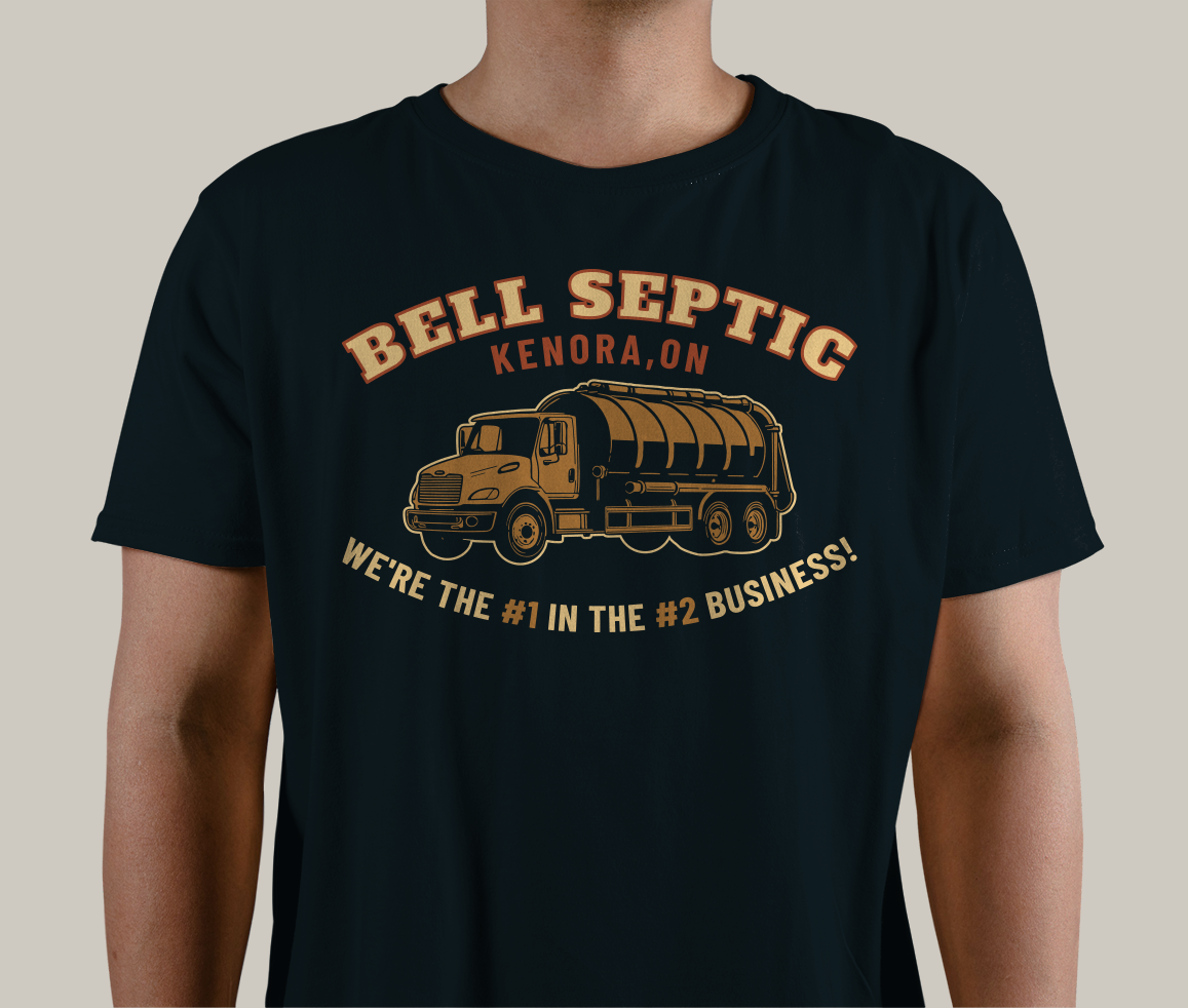 Diseño de Camiseta por Sergiy para Bell Septic | Diseño #34110061