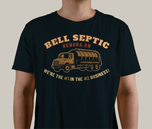 T-shirt Design by Sergiy for Bell Septic | Design: #34110061