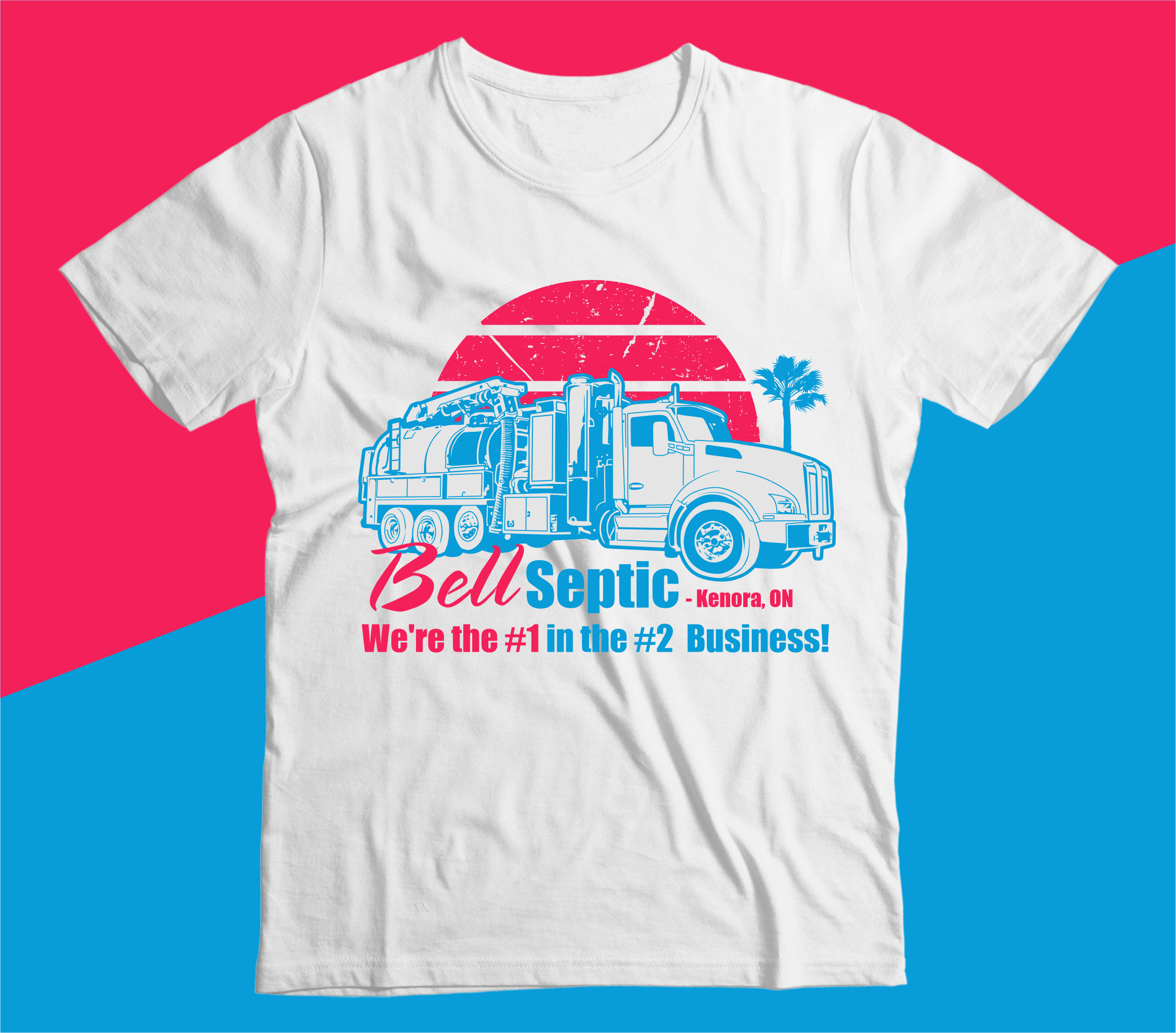 T-shirt Design by Yakuza20 for Bell Septic | Design #34151745