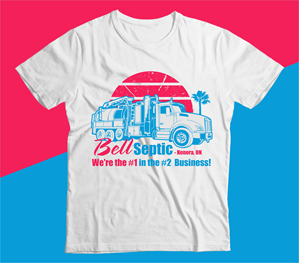 T-shirt Design by Yakuza20 for Bell Septic | Design: #34151745
