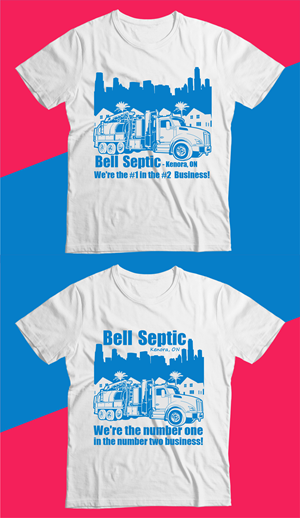 T-shirt Design by Yakuza20 for Bell Septic | Design: #34151829