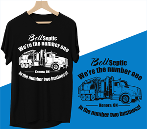 T-shirt Design by Yakuza20 for Bell Septic | Design: #34152722