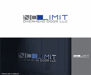 Logo Design by alkaline for No Limit Overhead Door | Design: #34105719
