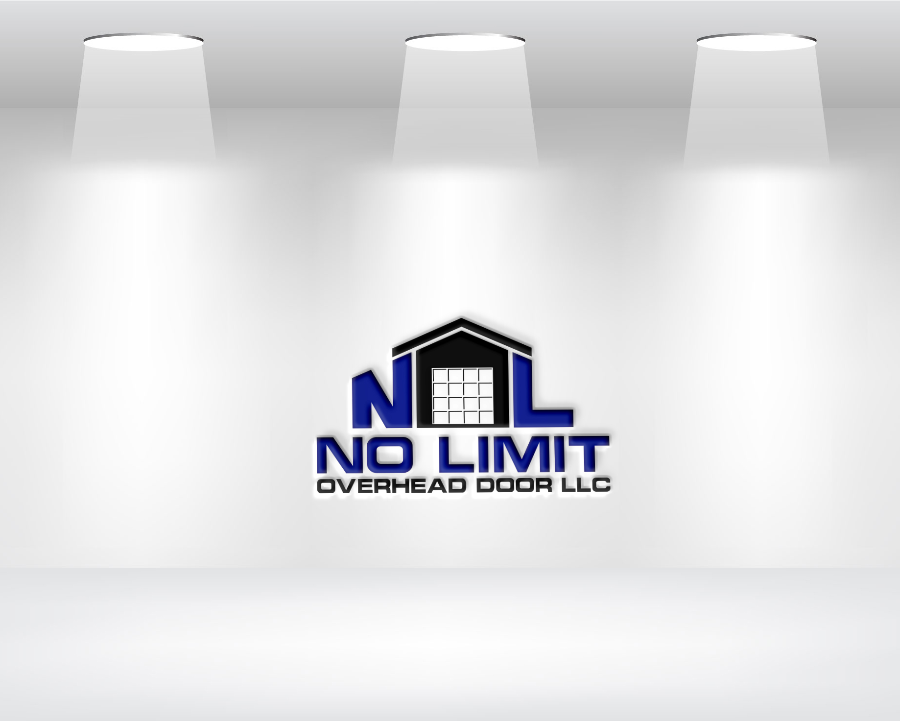 Logo-Design von Daniel Khan für No Limit Overhead Door | Design #34103611
