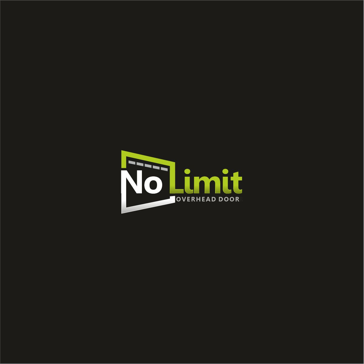 Logo-Design von Fortmindz für No Limit Overhead Door | Design #34105822