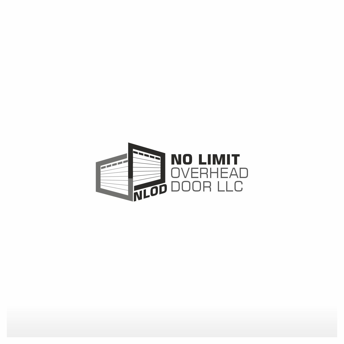Logo Design by Fortmindz for No Limit Overhead Door | Design #34105824