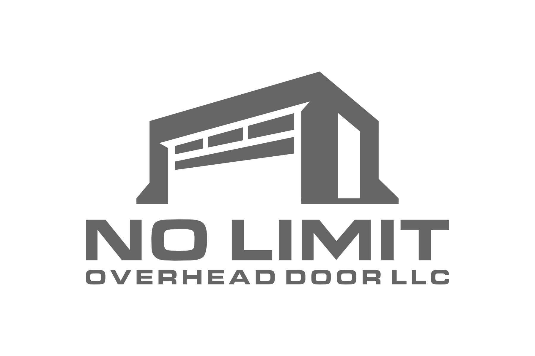 Logo Design by Aezakmi for No Limit Overhead Door | Design #34113277