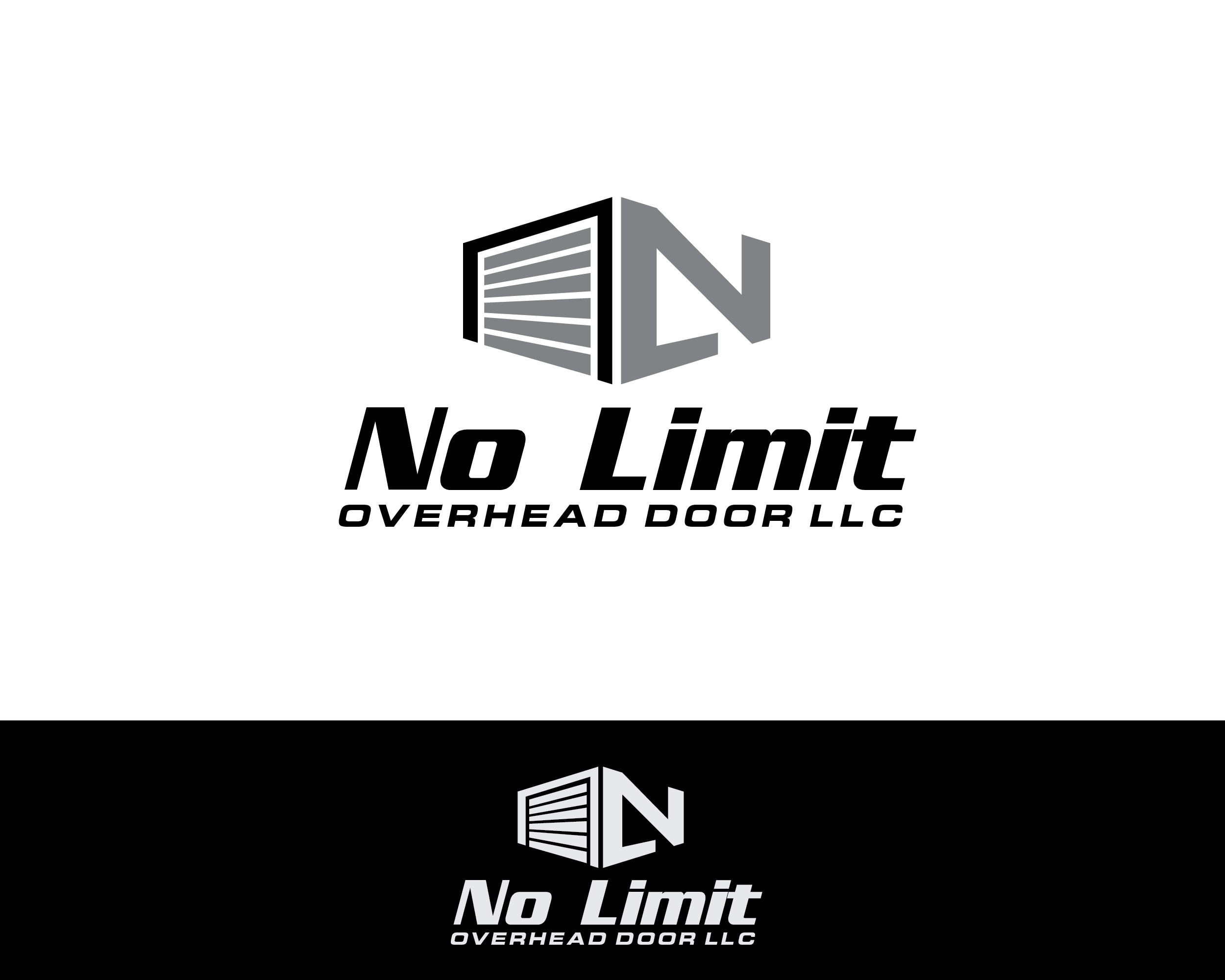 Diseño de Logo por renderman para No Limit Overhead Door | Diseño #34102934