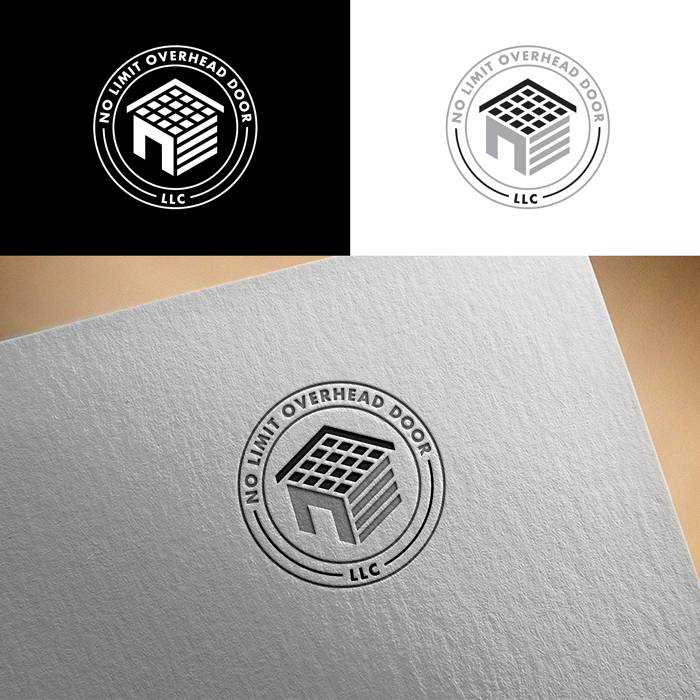 Logo Design by RA-bica for No Limit Overhead Door | Design #34112222