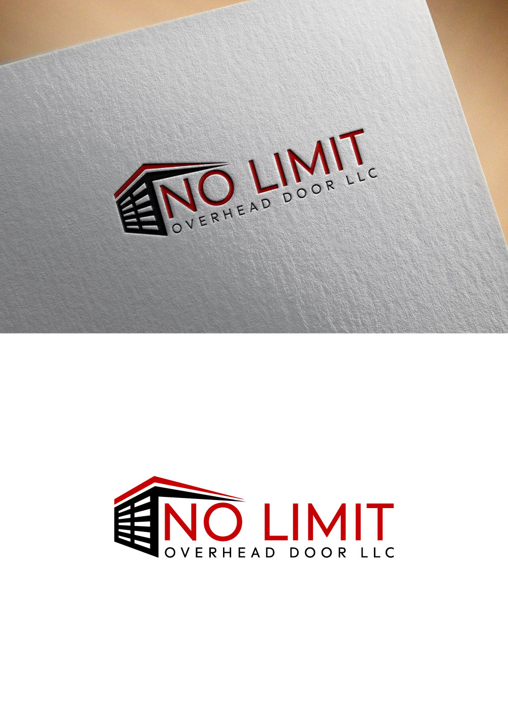 Logo Design by DesignVerse777 for No Limit Overhead Door | Design #34115043