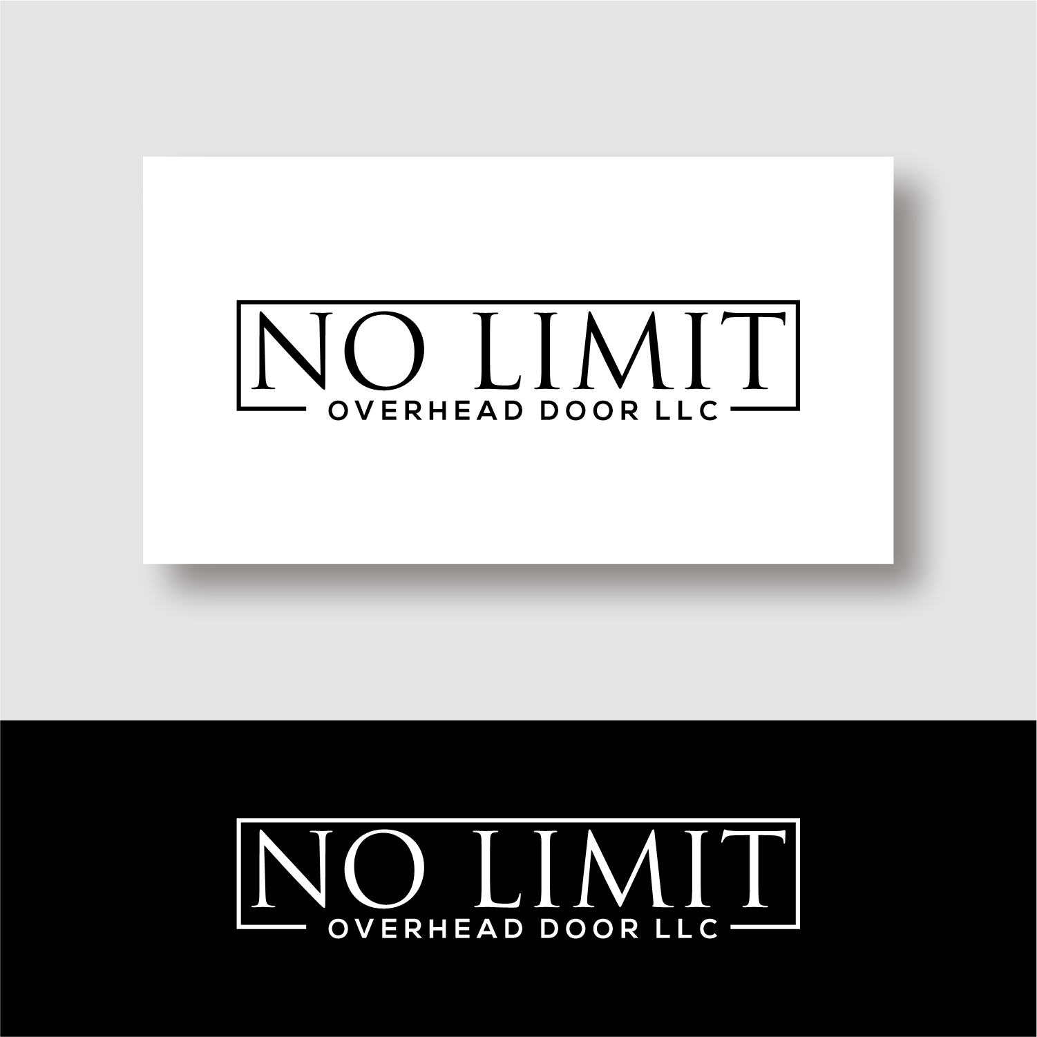 Logo Design by semarco for No Limit Overhead Door | Design #34108042