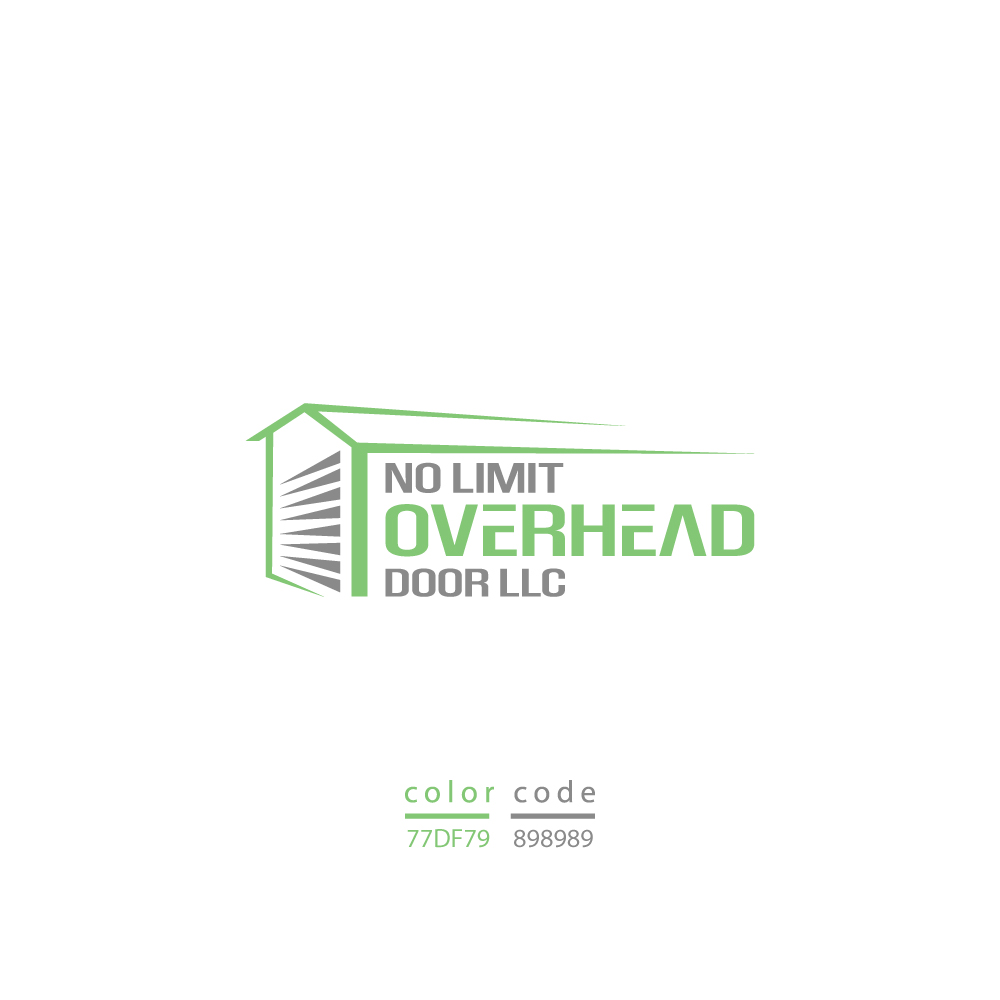 Logo Design by Visionarydexiner for No Limit Overhead Door | Design #34115581