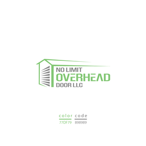 Logo-Design von Visionarydexiner für No Limit Overhead Door | Design: #34115581