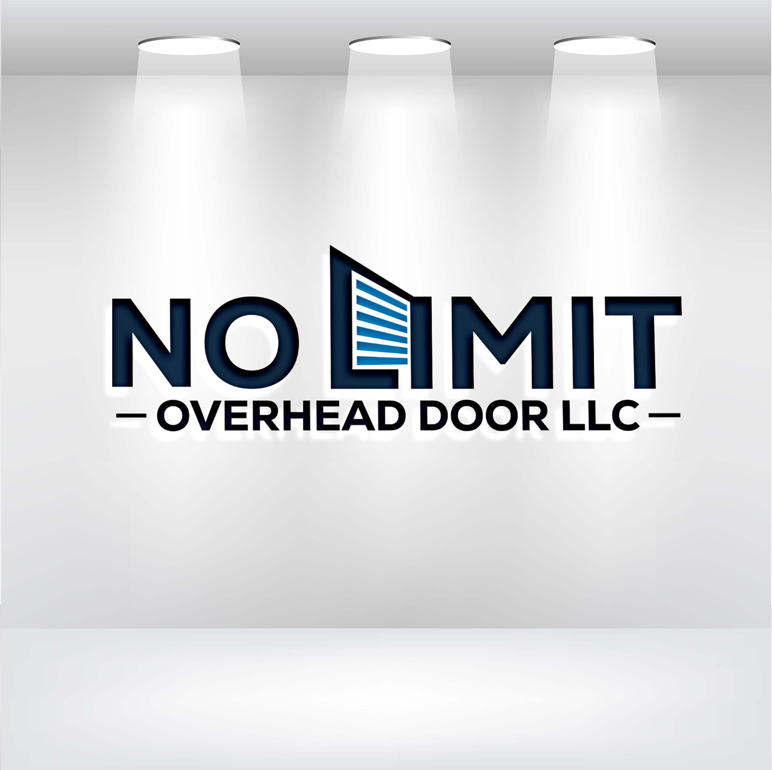Logo-Design von Helen. für No Limit Overhead Door | Design #34129779