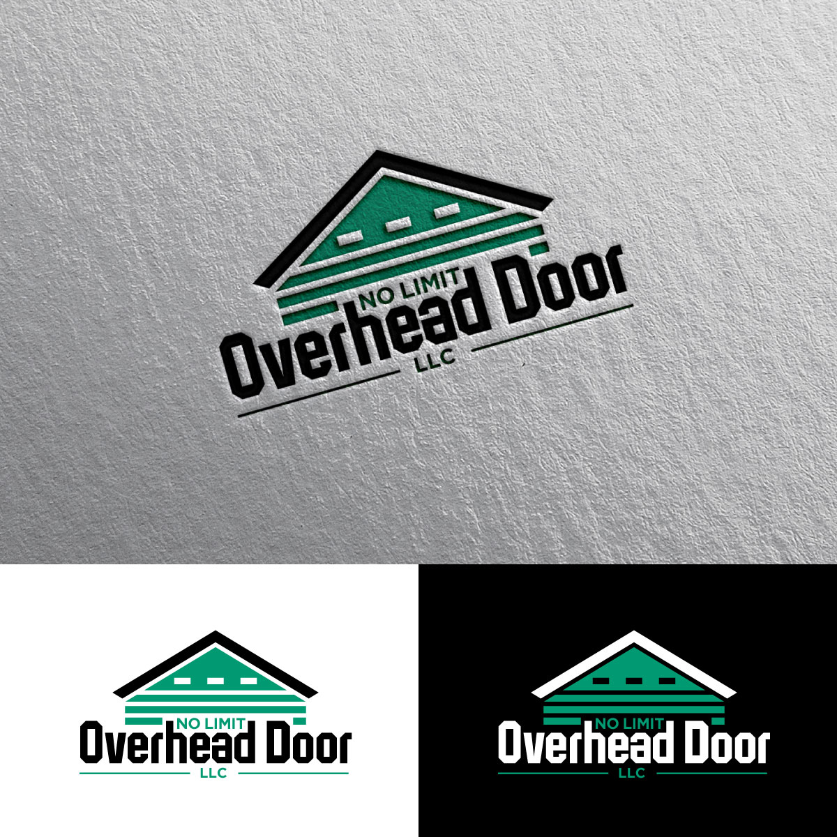 Logo-Design von Alex Henry für No Limit Overhead Door | Design #34103894