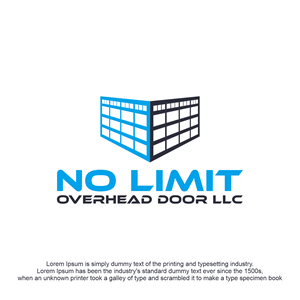 Logo Design by Abigaill_design for No Limit Overhead Door | Design: #34110684