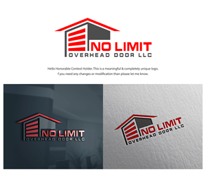 Logo Design by camra hendry for No Limit Overhead Door | Design: #34115357