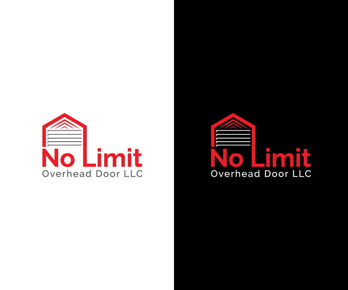Logo Design by ExclusiveMind for No Limit Overhead Door | Design #34113647