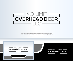 Logo Design by Apache Kretek for No Limit Overhead Door | Design: #34115620