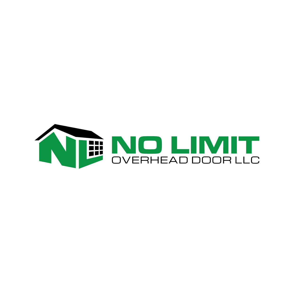 Logo Design by Boink for No Limit Overhead Door | Design #34148928