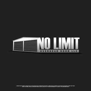 Logo Design by fly  design for No Limit Overhead Door | Design: #34107237